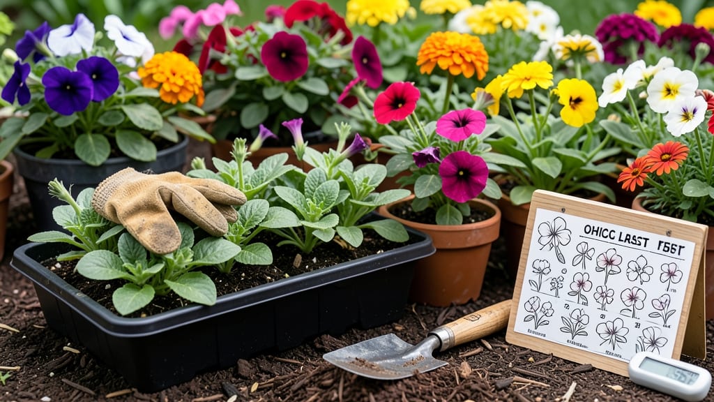 When Is It Safe to Plant Flowers in Ohio: Frost-Free Date Map by County