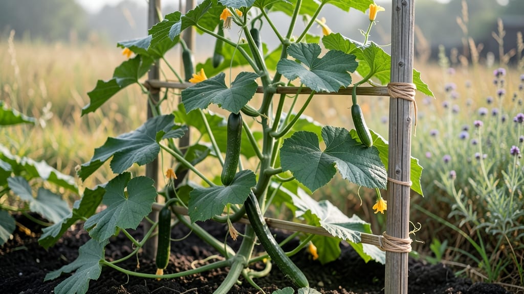 How Tall Do Cucumber Plants Grow: Space-Saving Varieties for Small Gardens