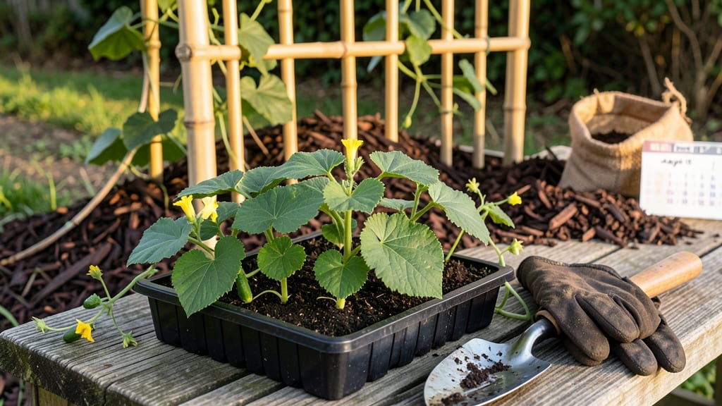 When to Plant Cucumbers in Zone 6: Exact Weeks Before Last Frost for Fast Growth