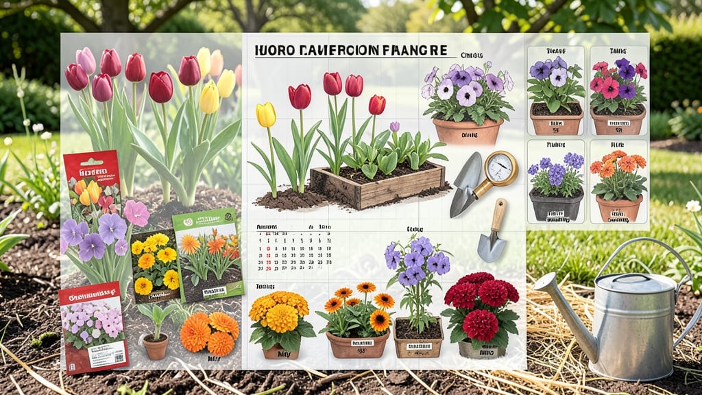 When to Plant Flowers in Chicago: USDA Zone 5 Deadlines for Bold Summer Blooms
