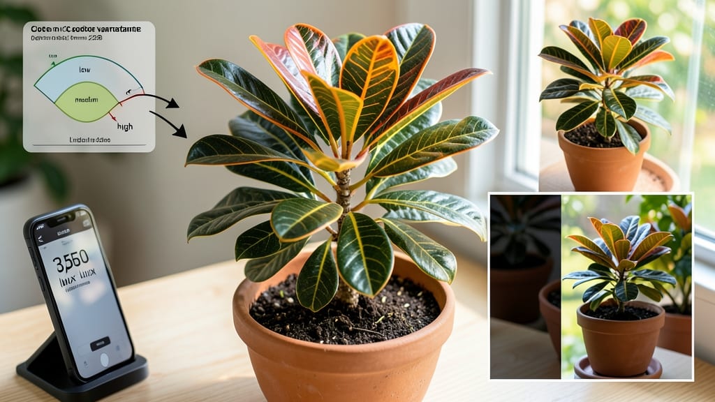 How Much Light Does a Croton Plant Need: Bright Indirect Sunlight Secrets for Vibrant Foliage