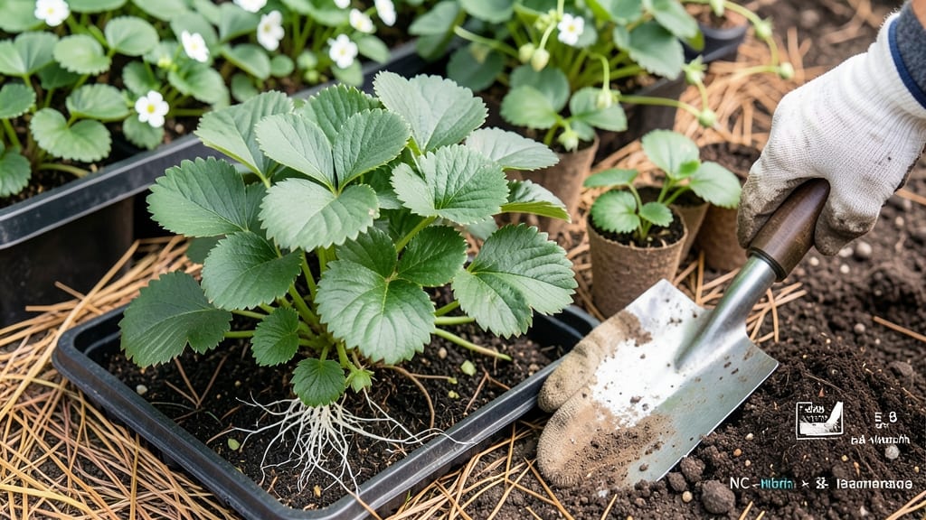 When Do You Plant Strawberries in North Carolina: Best Months by Variety for Zero-Bolt Success