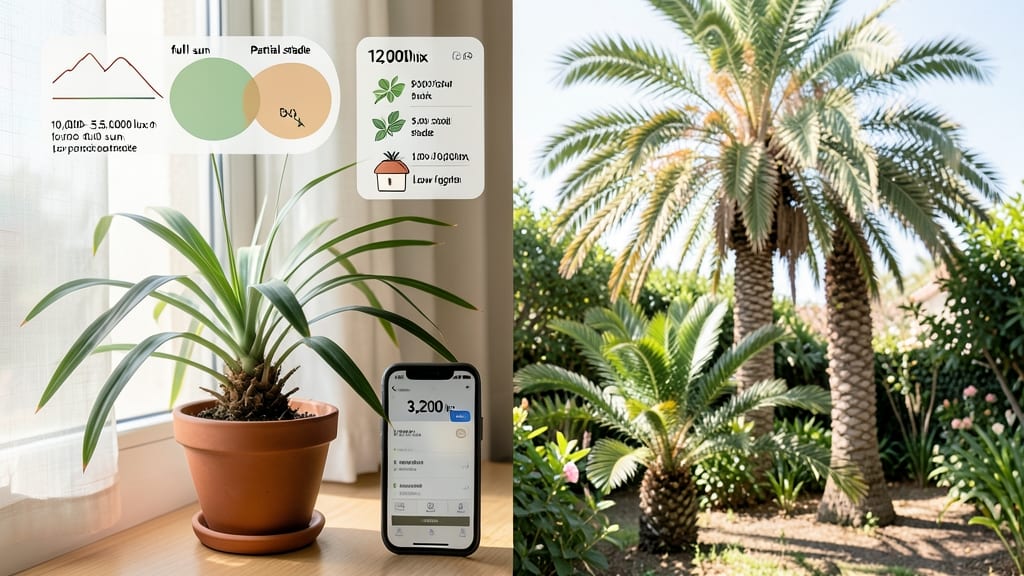 How Much Light Does a Palm Plant Need: Sunlight Needs by Variety for Healthy Growth