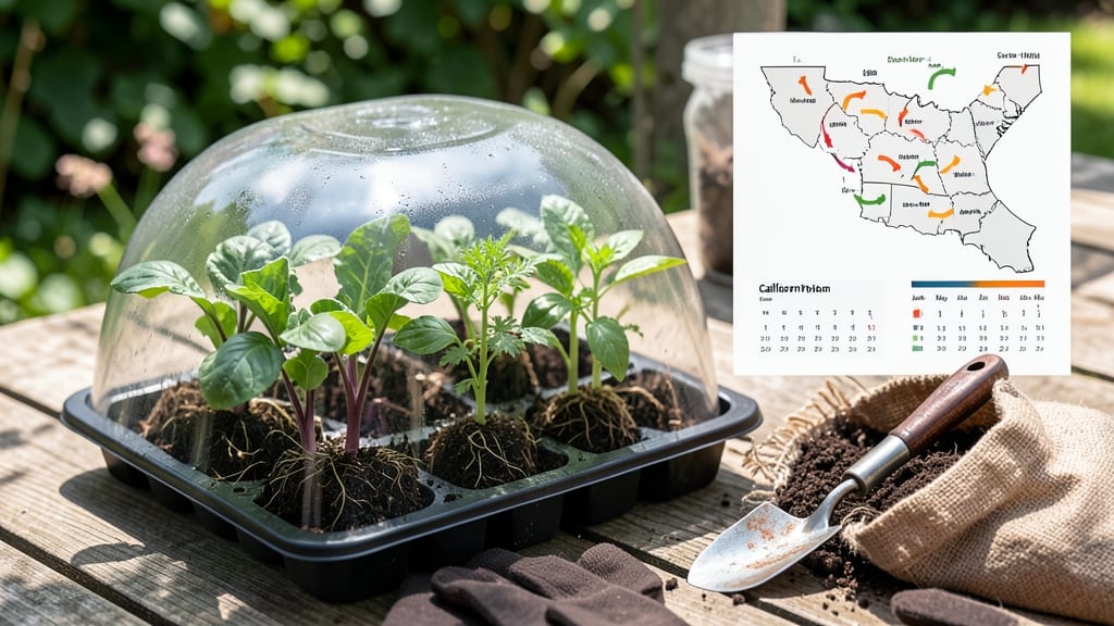 When to Plant a Vegetable Garden in California: Microclimate-Specific Months for Zero Bolt Risk