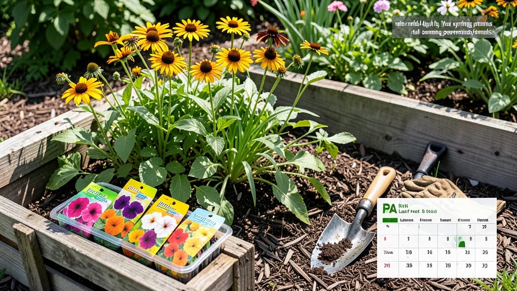 When to Plant Flowers in Pennsylvania: Zone 6 & 7 Timing for Bold Summer Blooms