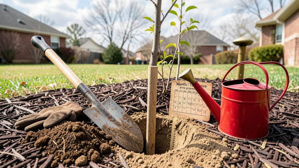 When to Plant Fruit Trees in North Texas: Best Months by Variety for Strong Root Growth