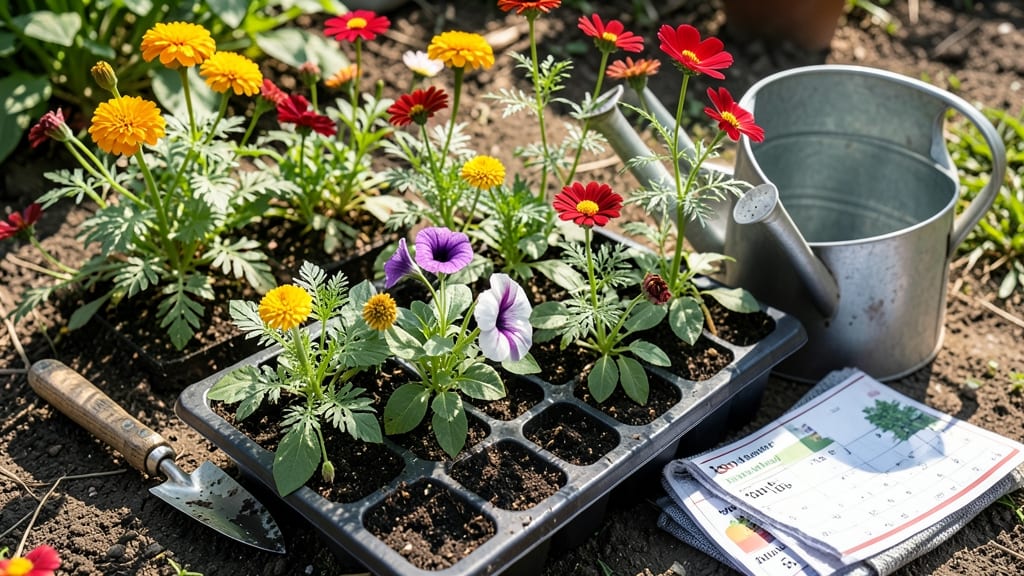 When to Plant Annuals in Zone 5: Exact Weeks Before Last Frost by Variety