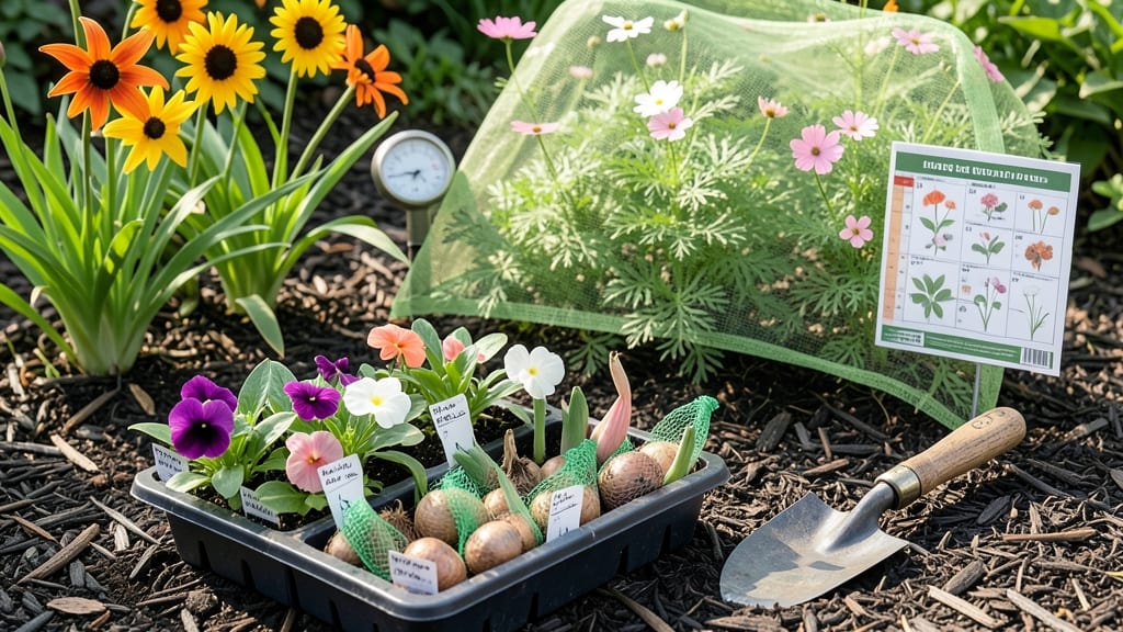When to Plant Flowers in Georgia: Spring vs Fall Timing for Zero-Frost Survival